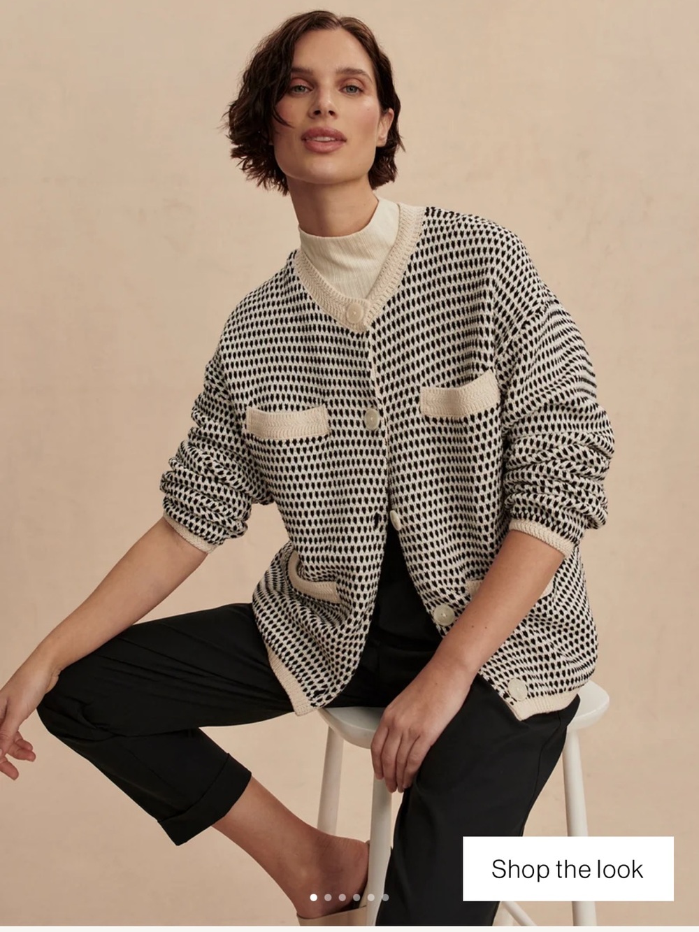 Varley Tidewell Textured Cardigan Anthropologie jacket